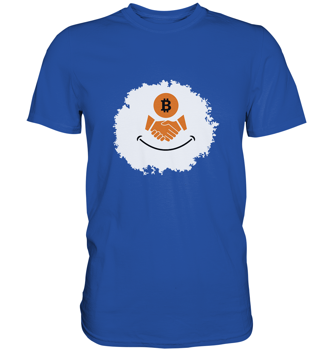 Bitcoin handshake Smiley - Classic Shirt