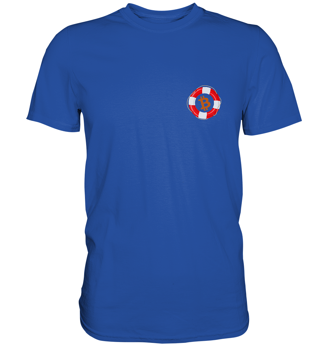Minimalistisch Rettungsring Bitcoin - Classic Shirt