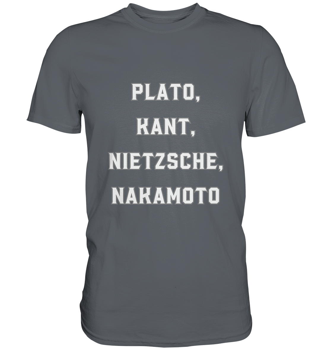 PLATO, KANT, NIETZSCHE, NAKANOTO - Classic Shirt