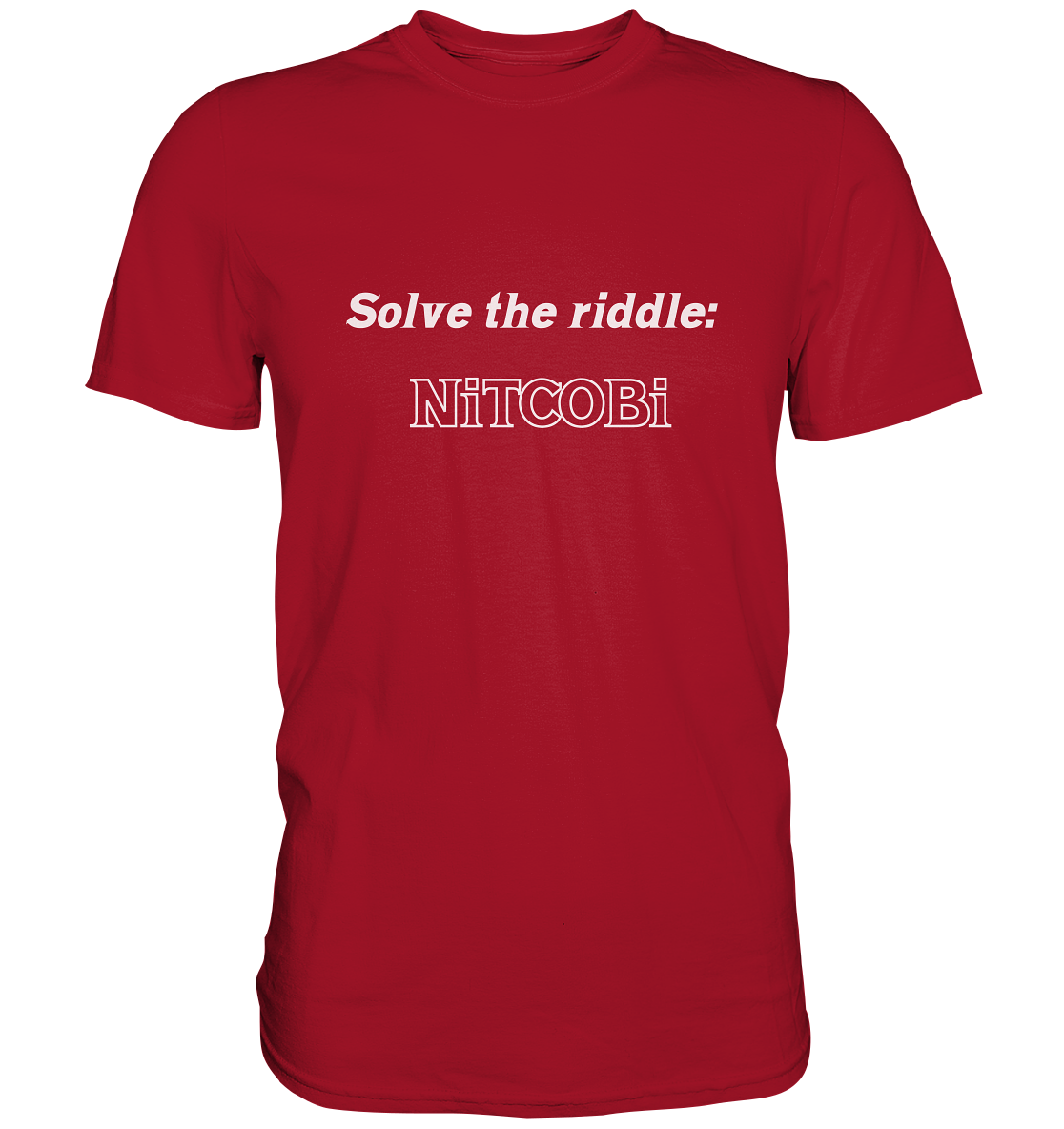 SOLVE THE RIDDLE - NiTCOBi - Classic Shirt