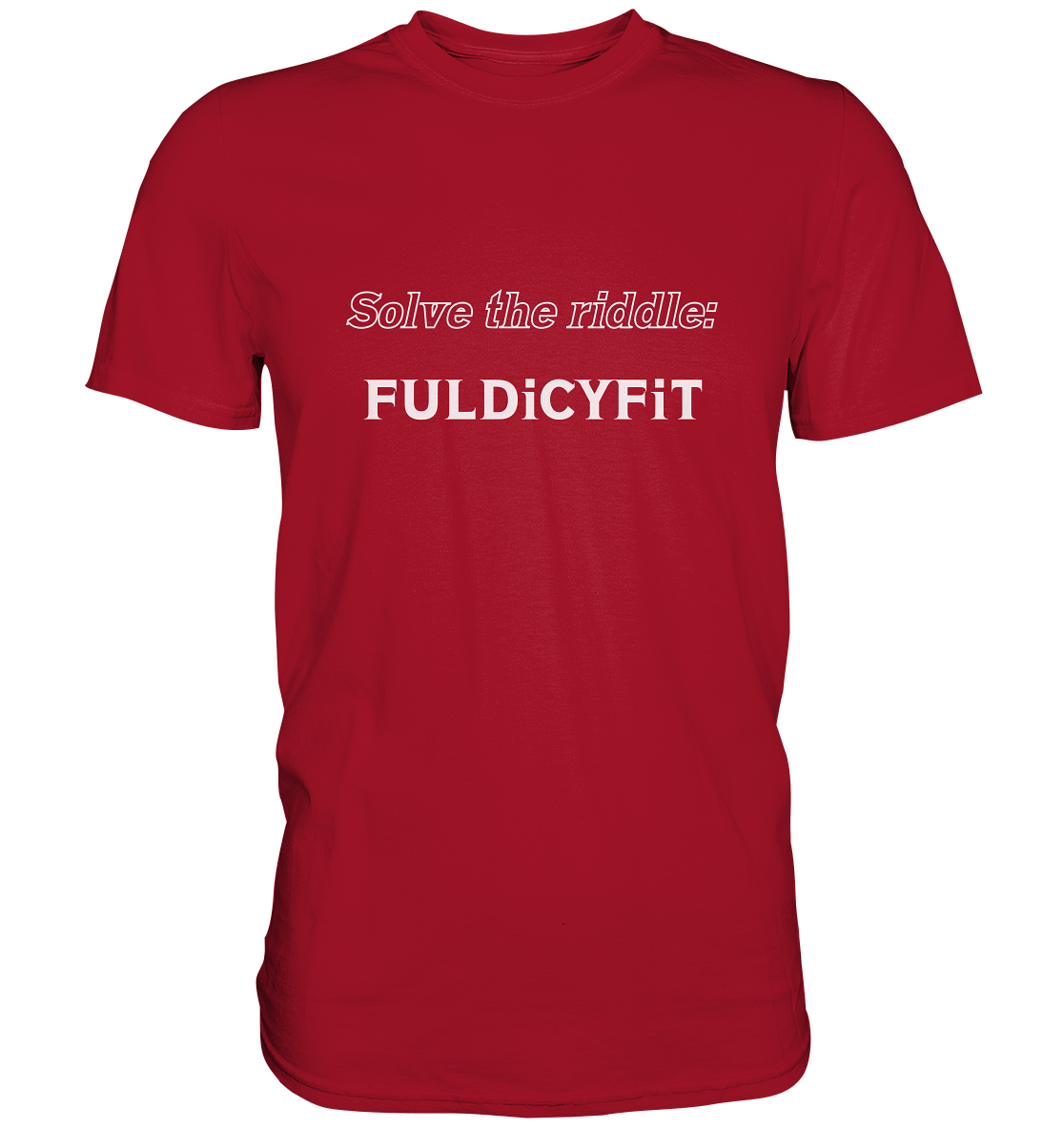 SOLVE THE RIDDLE - FULDiCYFiT - Classic Shirt
