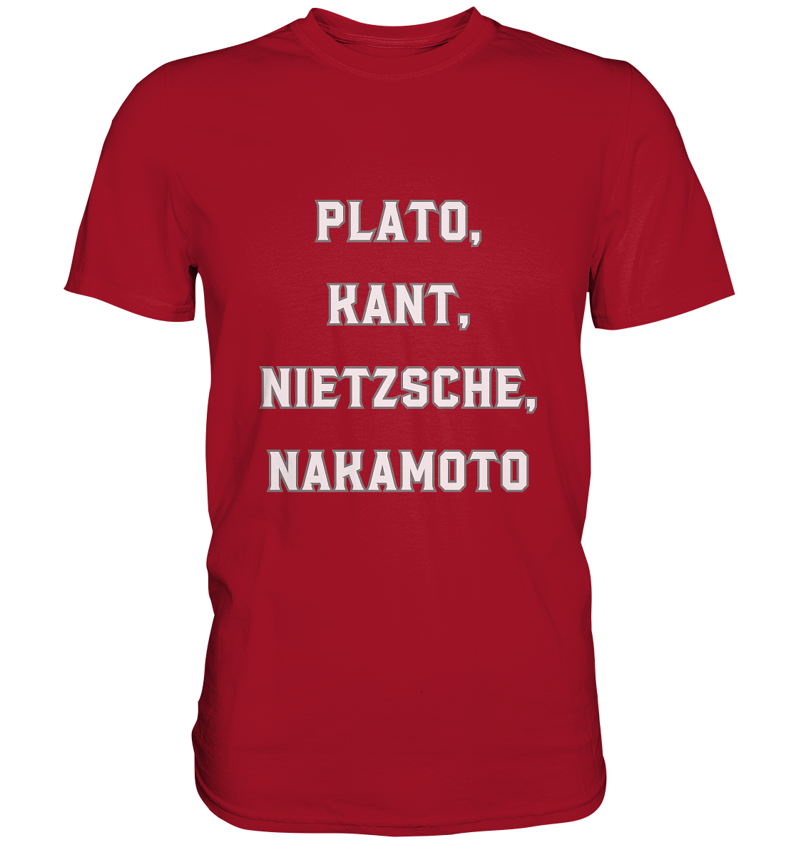 PLATO, KANT, NIETZSCHE, NAKANOTO - Classic Shirt