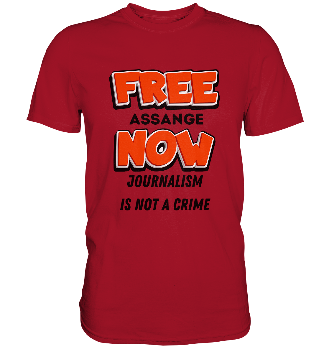 FREE ASSANGE NOW - JOURNALISM IS NOT A CRIME - Classic Shirt