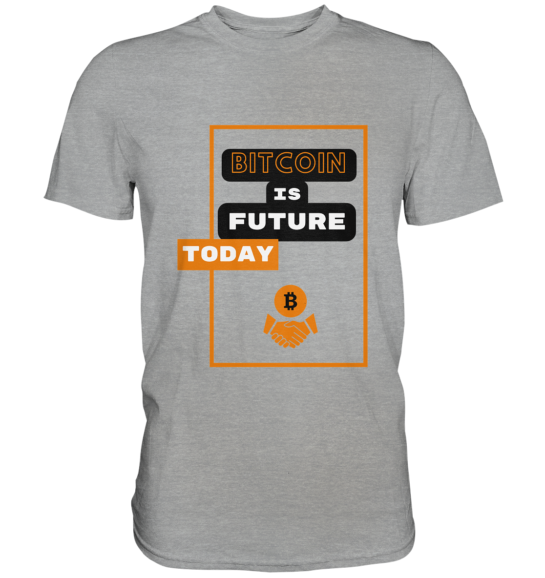BITCOIN IS FUTURE TODAY - Var. black "B" - Classic Shirt