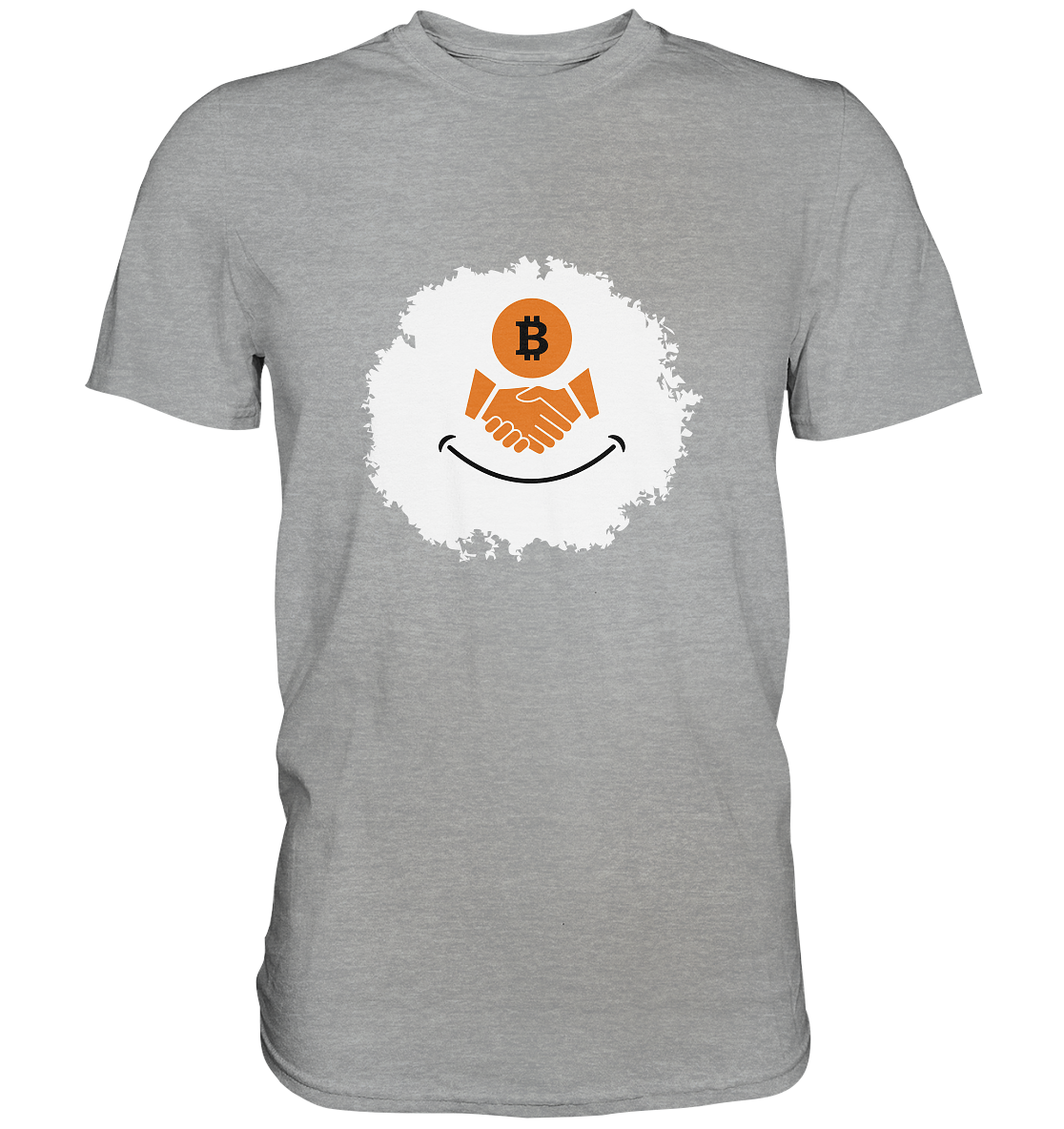 Bitcoin handshake Smiley - Classic Shirt