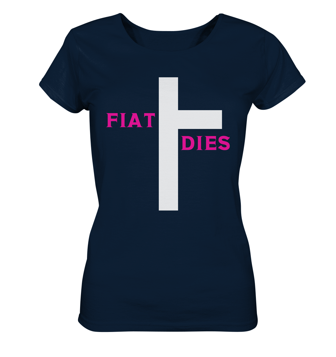FIAT DIES (pink / pink) - Ladies Collection  - Ladies Organic Basic Shirt