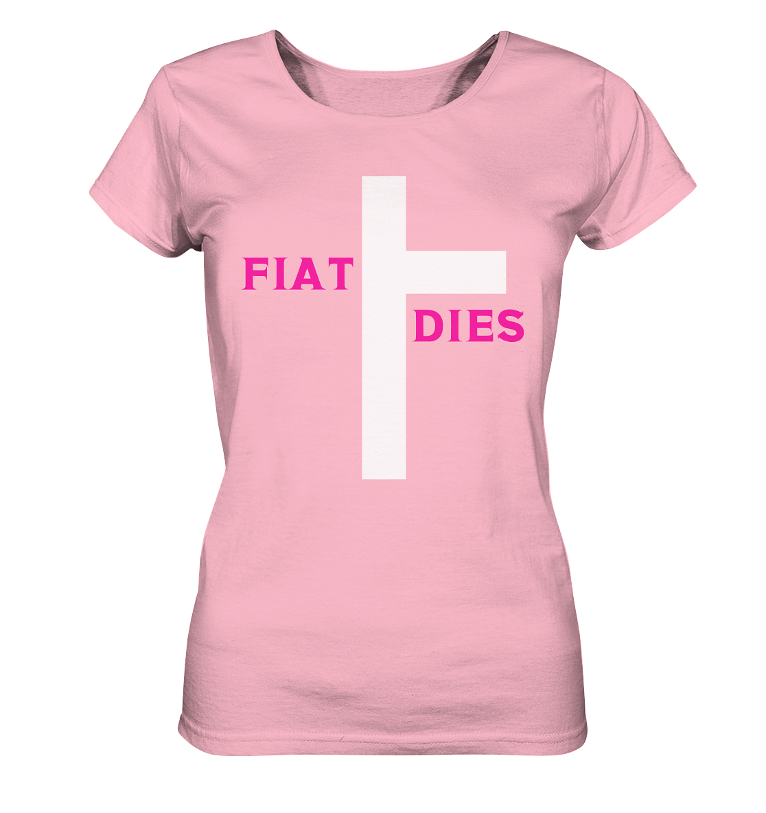 FIAT DIES (pink / pink) - Ladies Collection  - Ladies Organic Basic Shirt