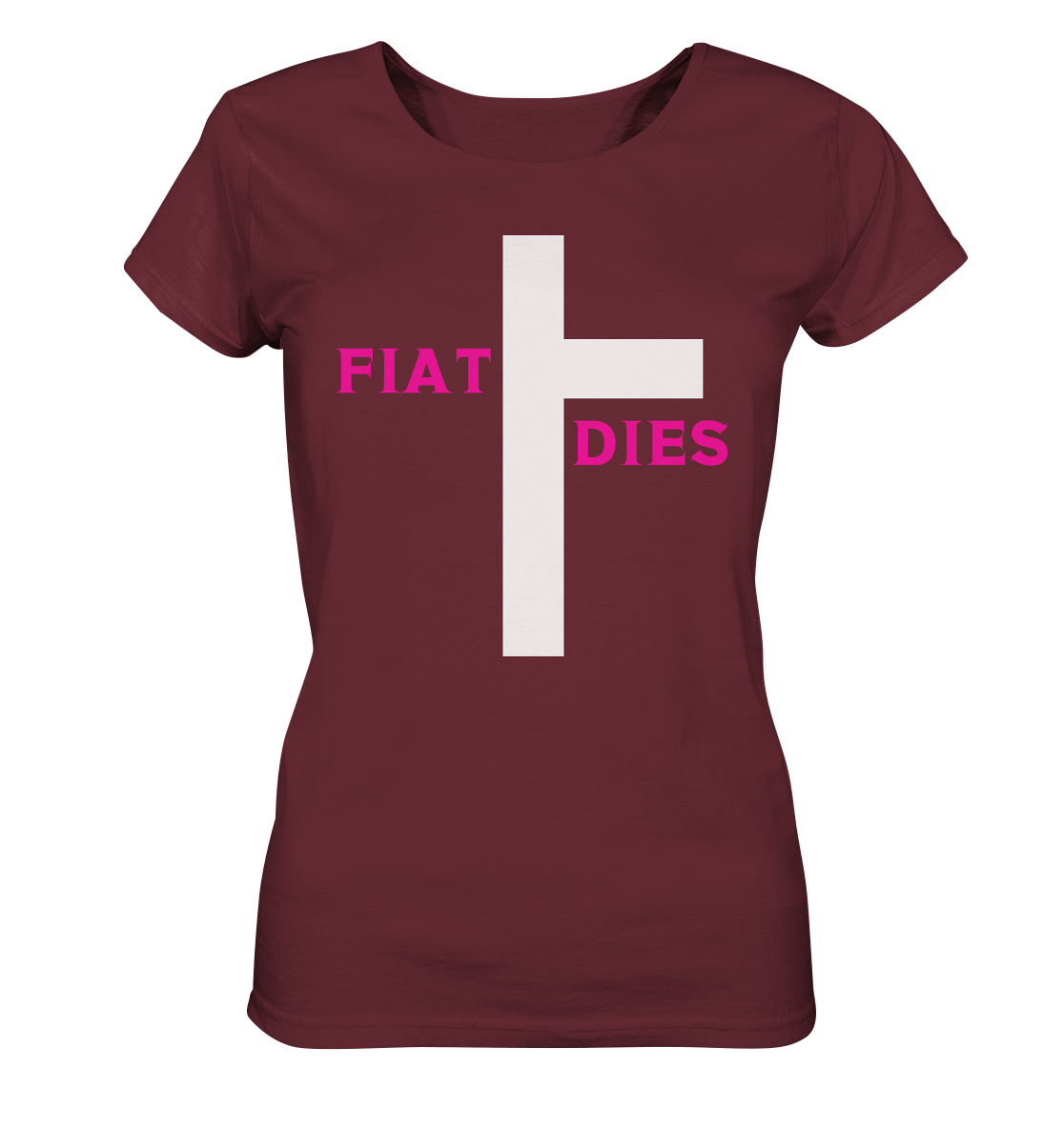FIAT DIES (pink / pink) - Ladies Collection  - Ladies Organic Shirt