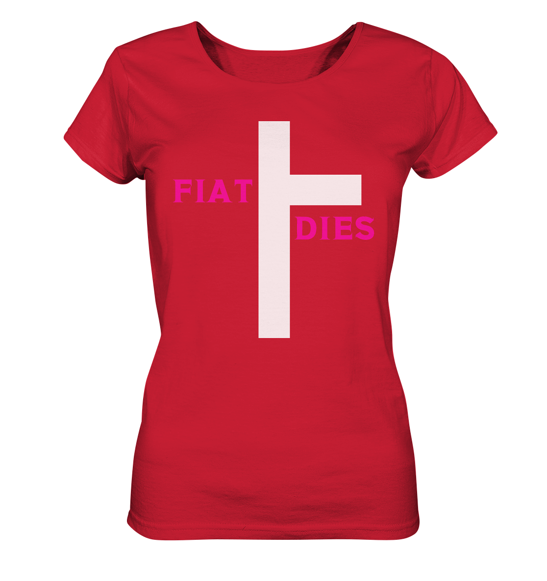 FIAT DIES (pink / pink) - Ladies Collection  - Ladies Organic Shirt