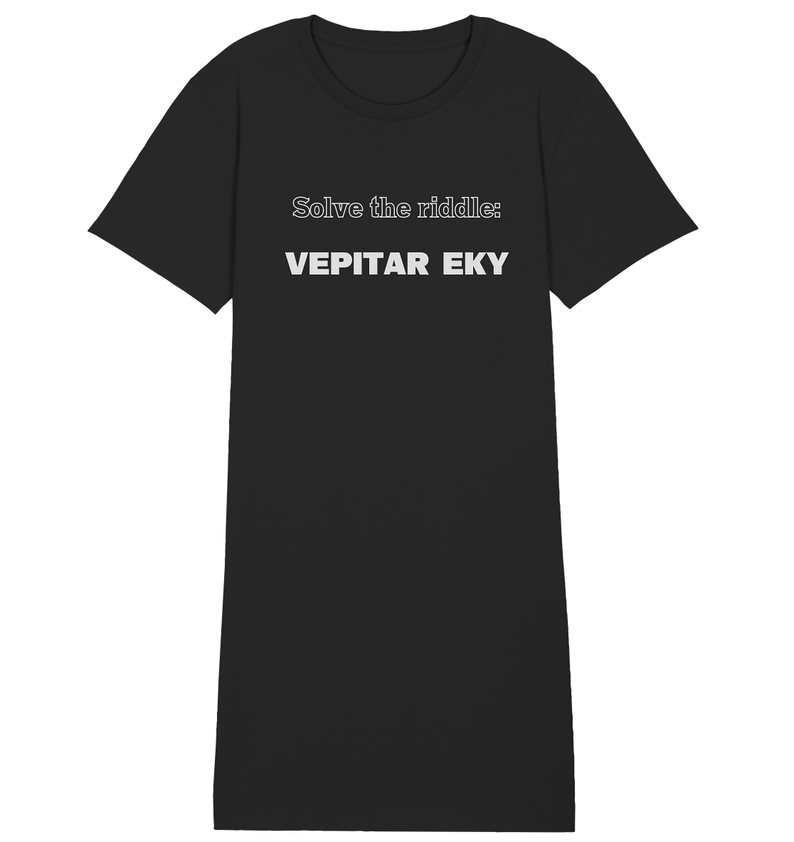 SOLVE THE RIDDLE - VEPITAR EKY  (Ladies) - Ladies Organic Shirt Dress