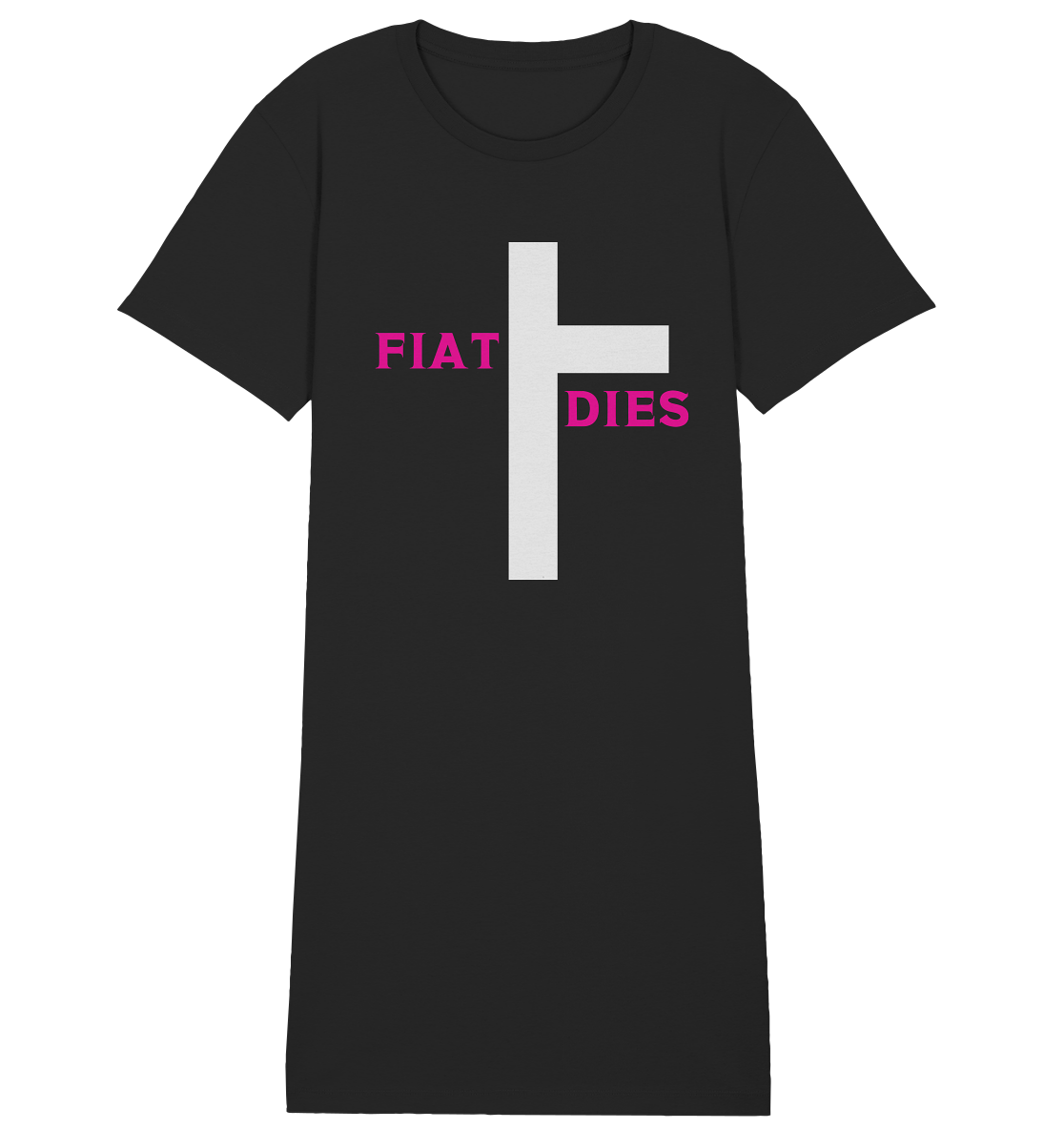FIAT DIES (pink / pink) - Ladies Collection  - Ladies Organic Shirt Dress