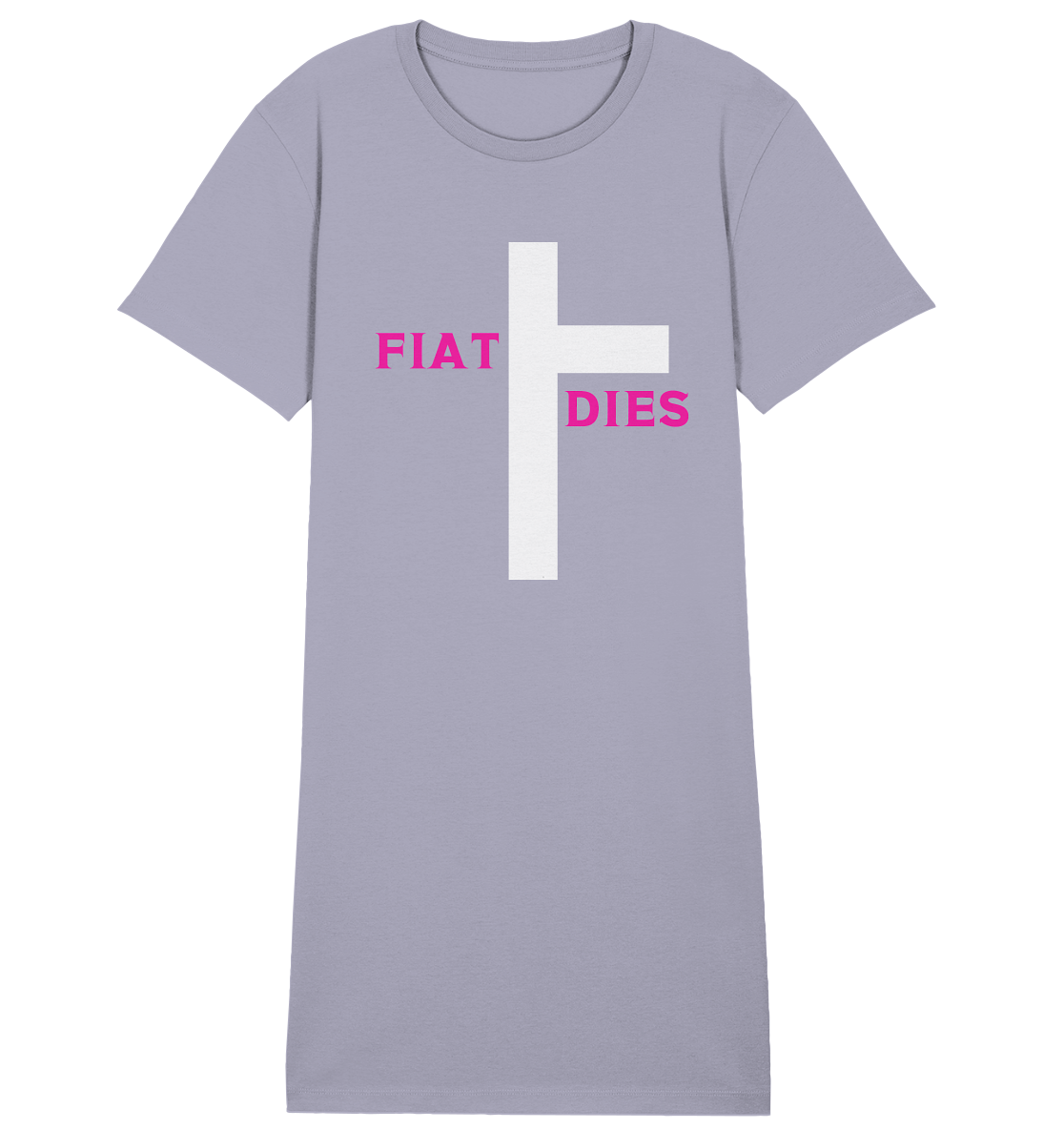 FIAT DIES (pink / pink) - Ladies Collection  - Ladies Organic Shirt Dress