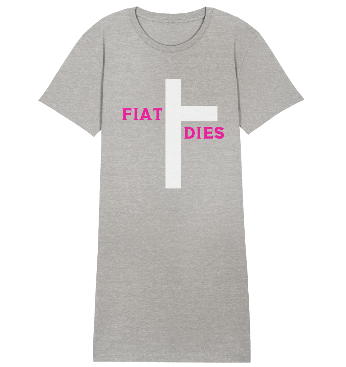 FIAT DIES (pink / pink) - Ladies Collection  - Ladies Organic Shirt Dress