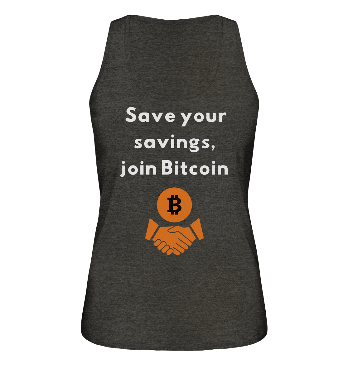 Save your savings join Bitcoin (Ladies Collection 21% Rabatt bis zum Halving 2024) - Ladies Organic Tank-Top