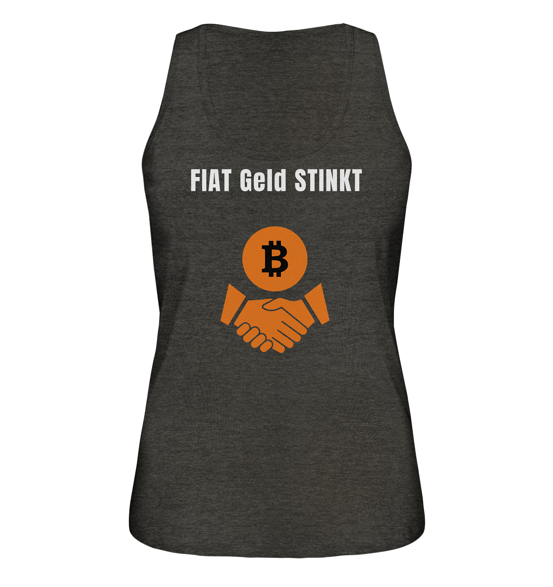 FIAT Geld STINKT (Ladies Collection 21% Rabatt bis zum Halving 2024) - Ladies Organic Tank-Top