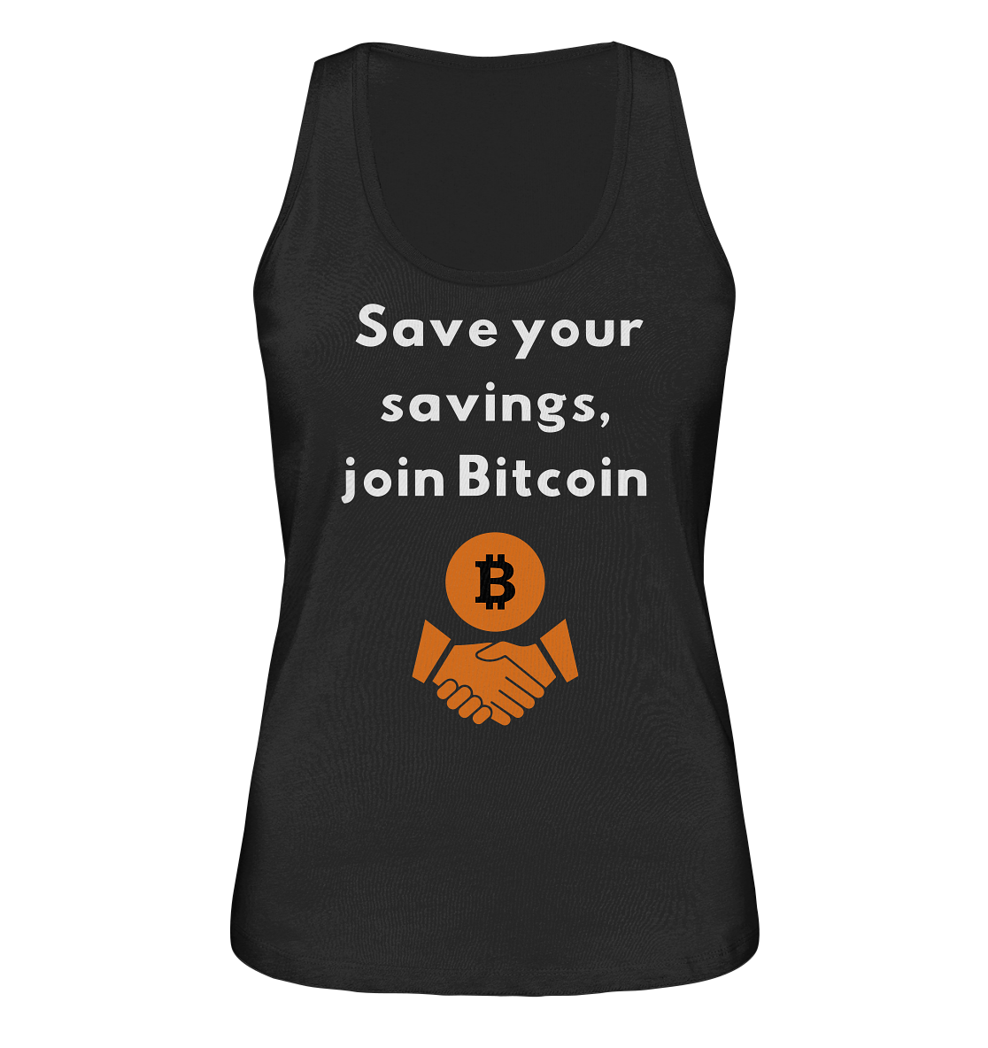 Save your savings join Bitcoin (Ladies Collection 21% Rabatt bis zum Halving 2024) - Ladies Organic Tank-Top