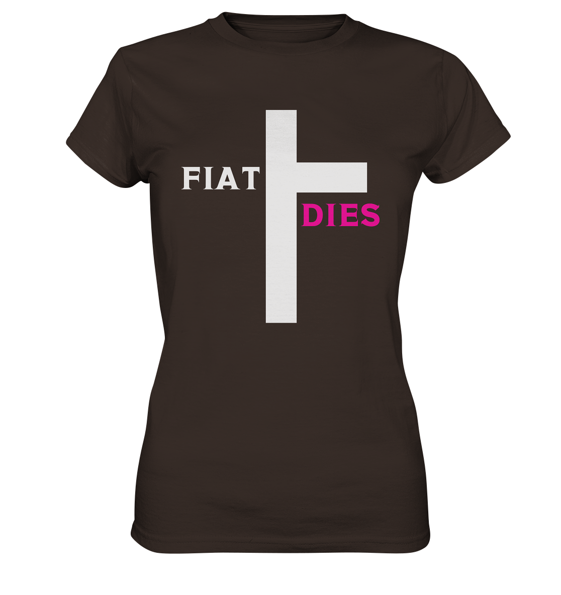 FIAT DIES (weiss / pink) - Ladies Collection  - Ladies Premium Shirt