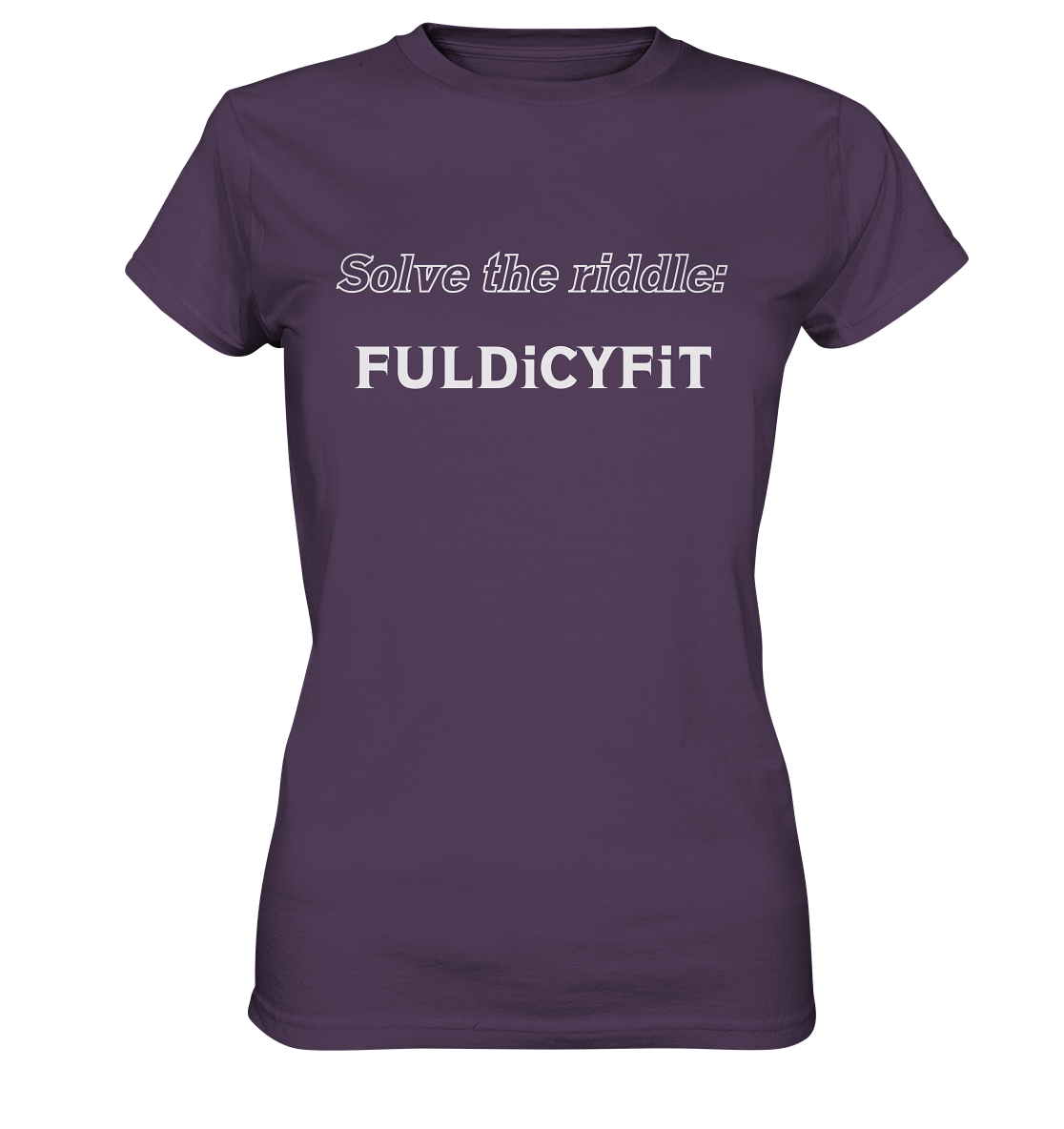 SOLVE THE RIDDLE - FULDiCYFiT  (Ladies)  - Ladies Premium Shirt