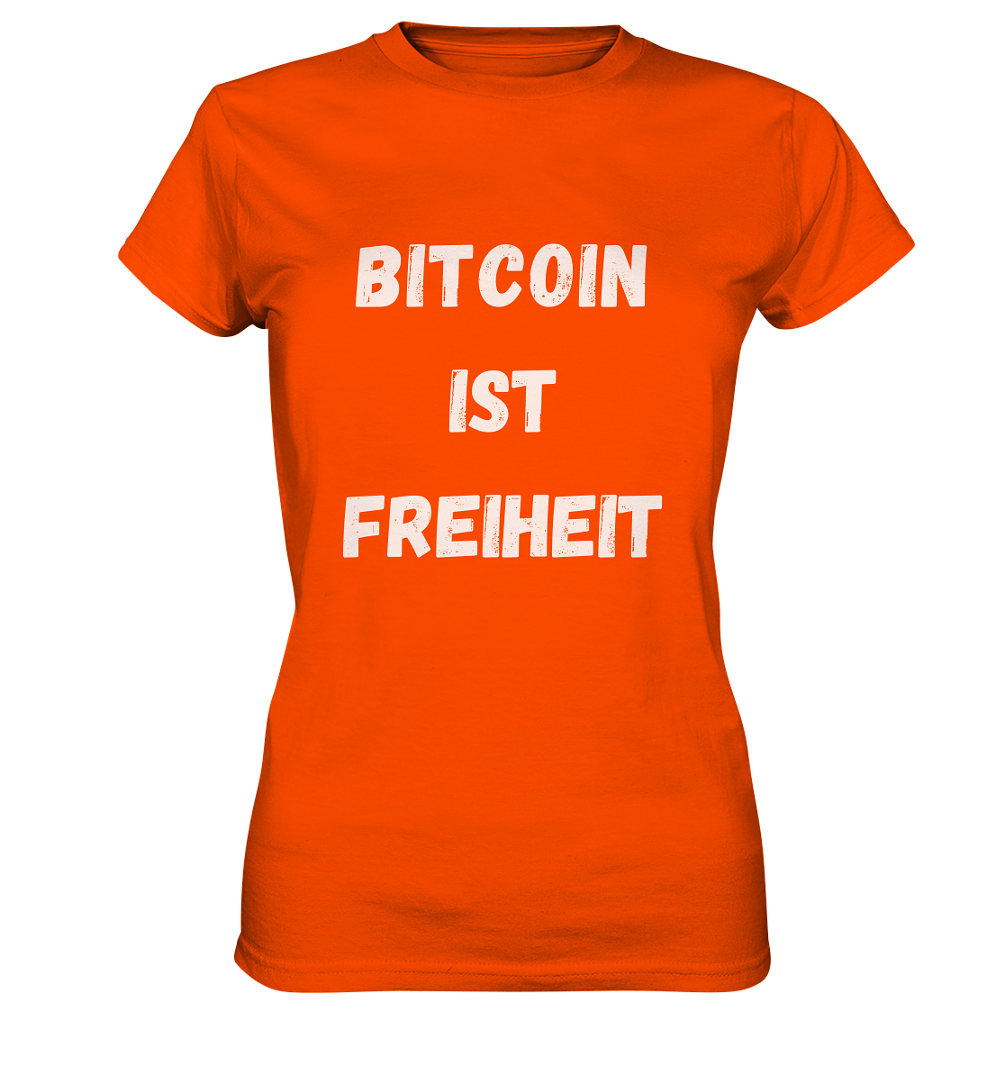 BITCOIN IST FREIHEIT - LADIES COLLECTION 21% automat. Rabatt bis zum Halving 2024  - Ladies Premium Shirt