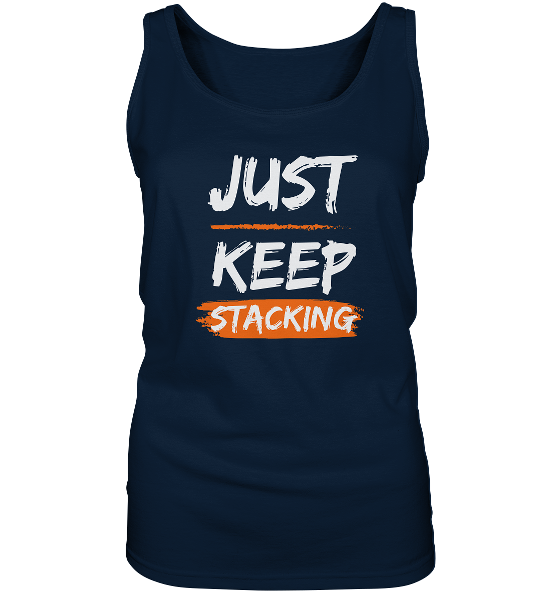 JUST KEEP STACKING - LADIES COLLECTION 21% automat. Rabatt bis zum Halving 2024   - Ladies Tank-Top