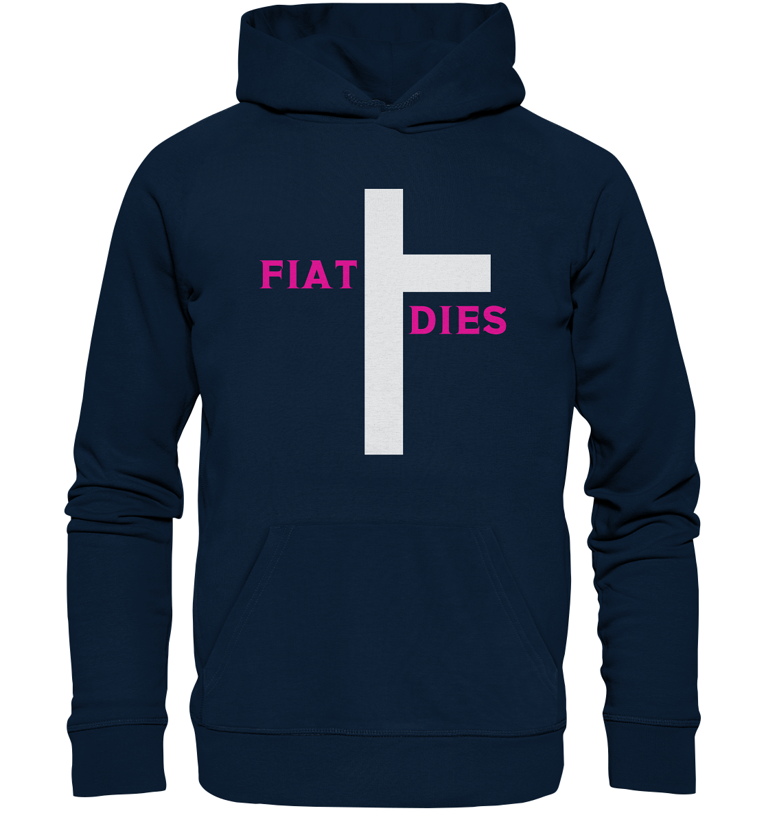 FIAT DIES  - Organic Basic Hoodie