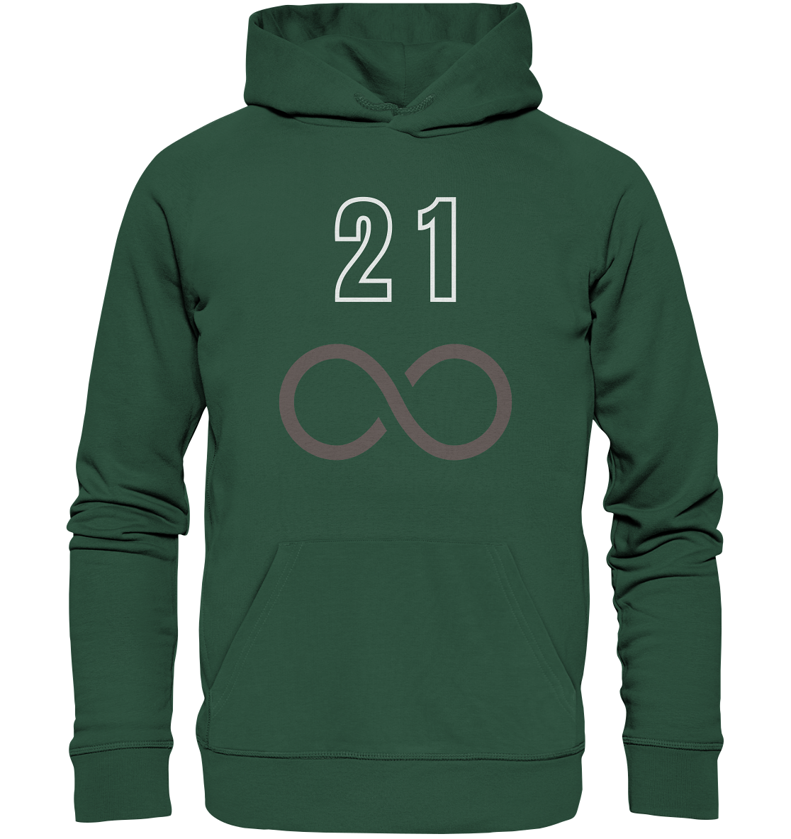 21 unendlich - Organic Basic Hoodie