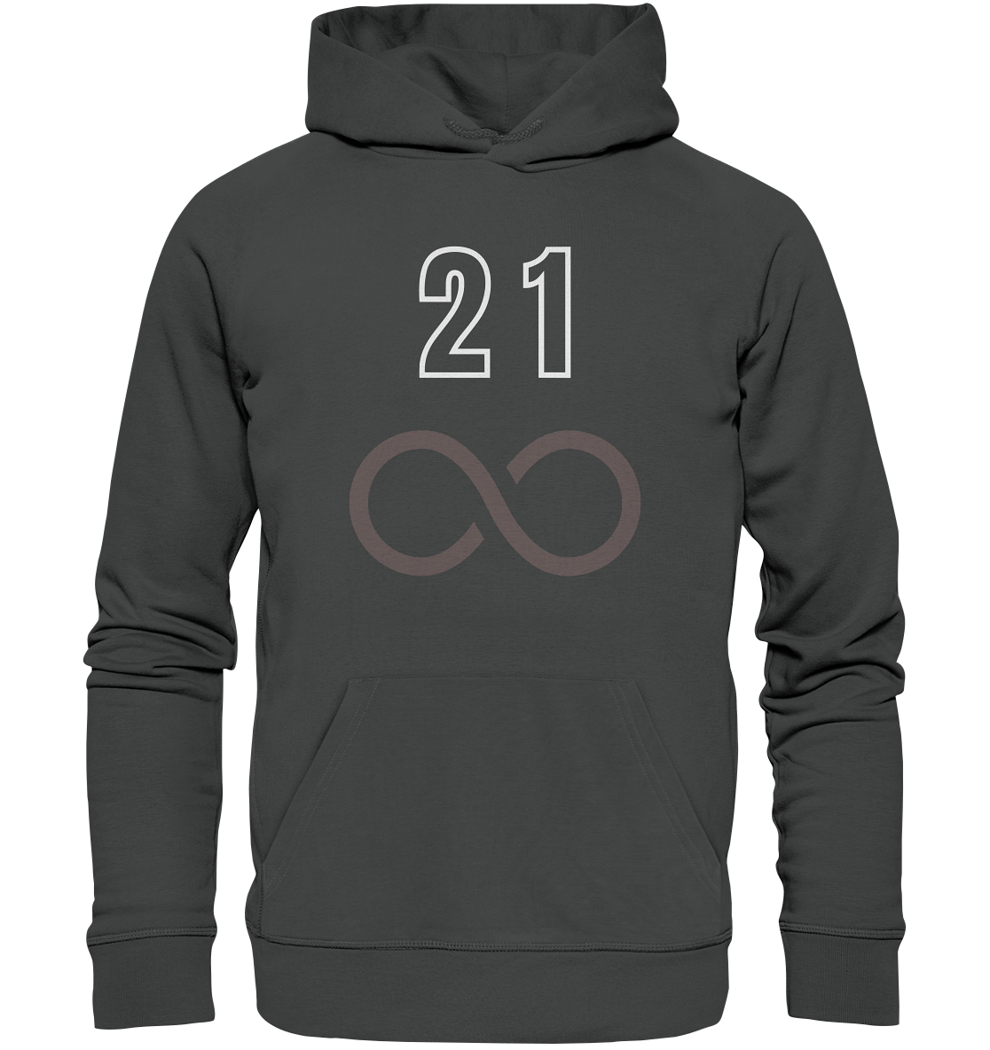 21 unendlich - Organic Basic Hoodie