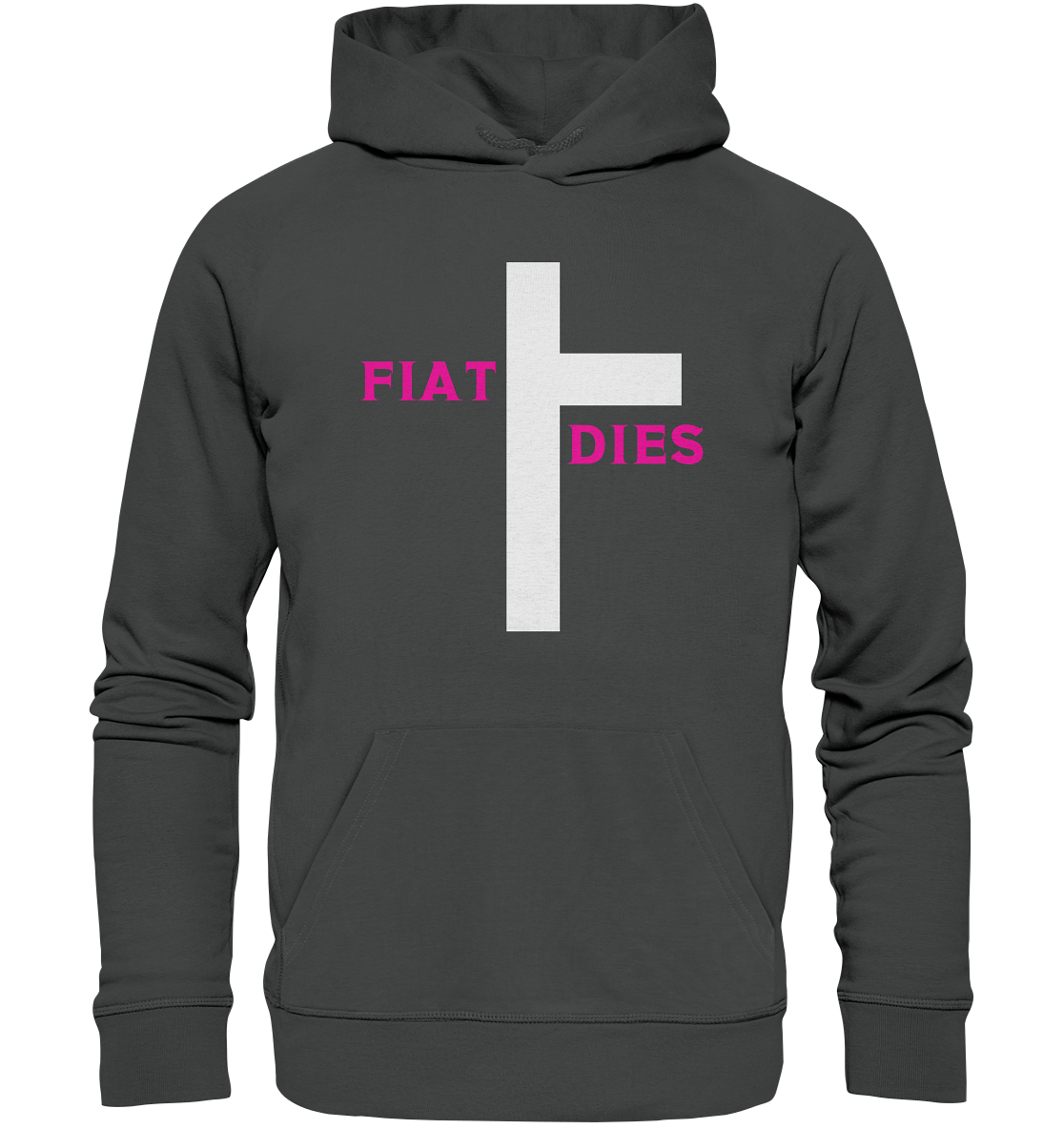 FIAT DIES  - Organic Basic Hoodie