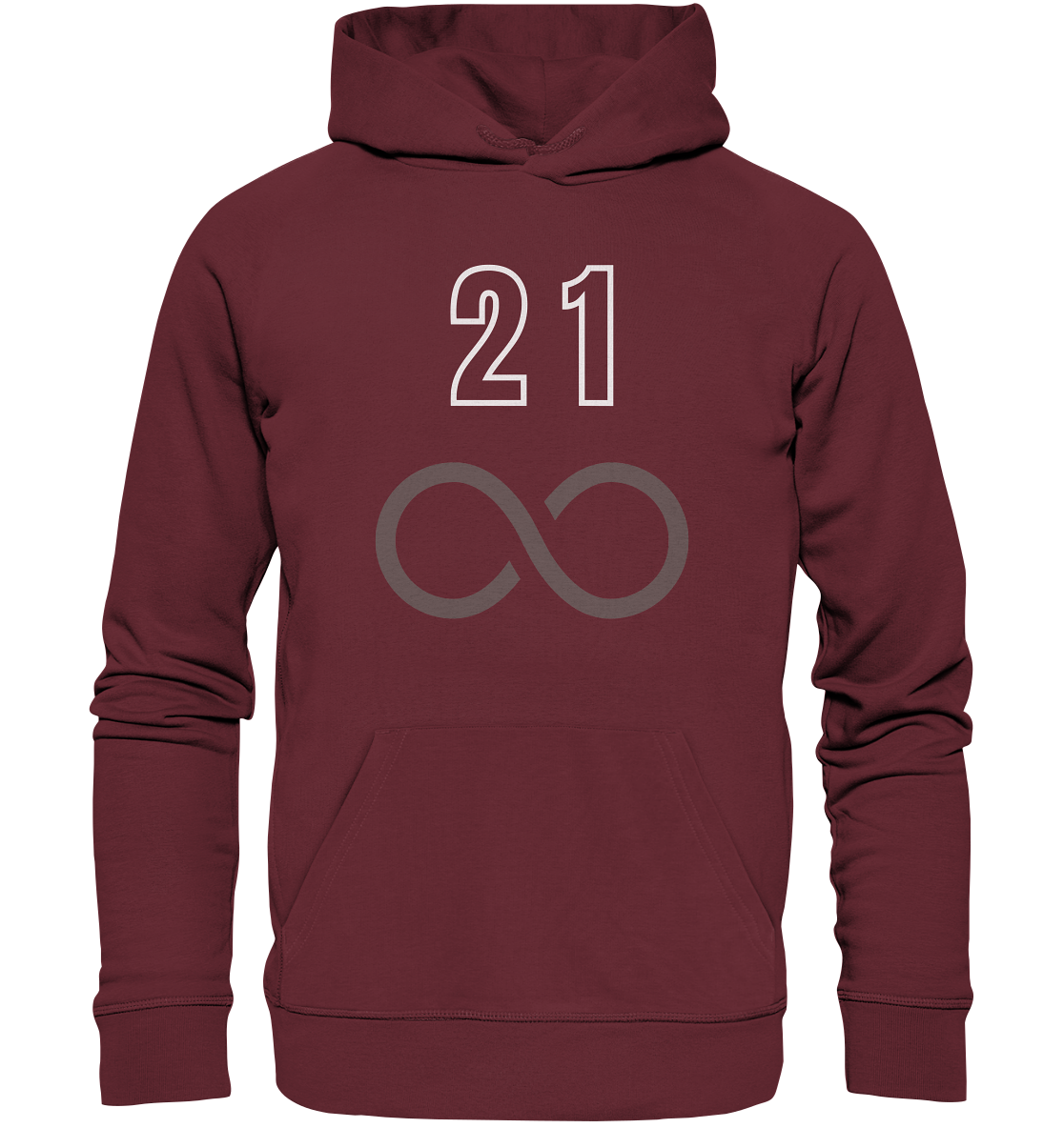 21 unendlich - Organic Basic Hoodie