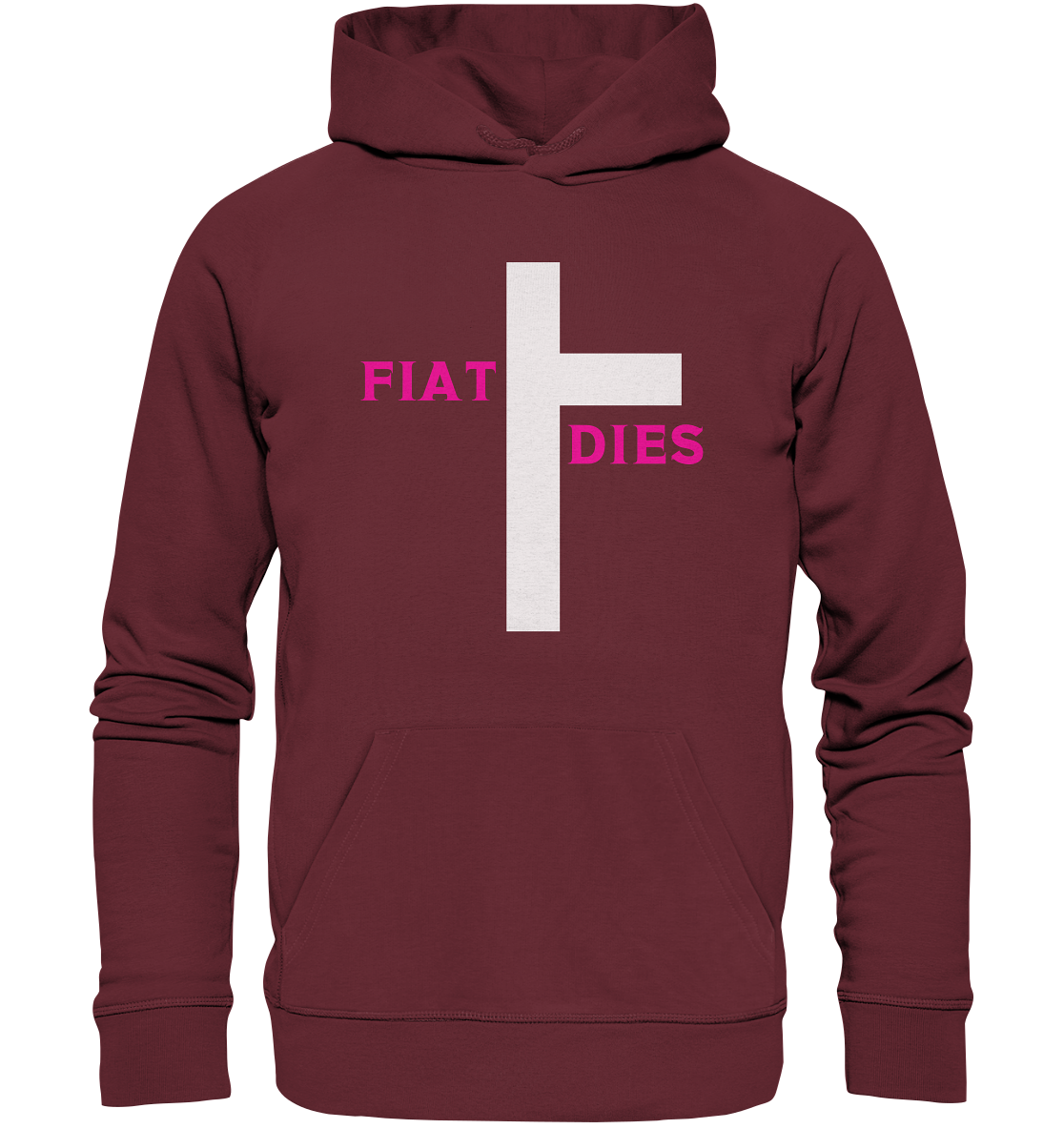 FIAT DIES  - Organic Basic Hoodie