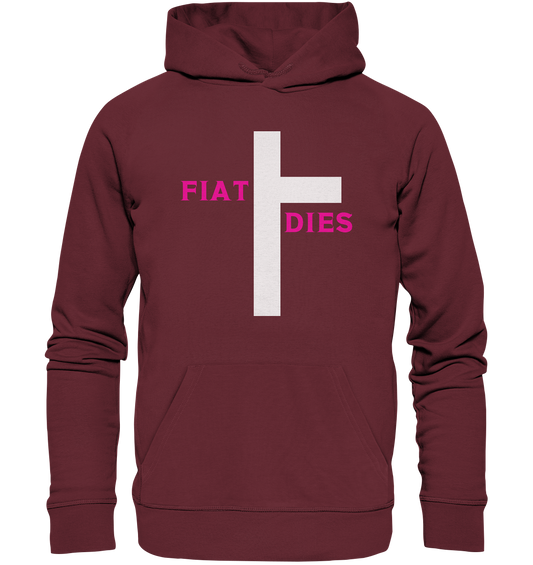 FIAT DIES  - Organic Basic Hoodie