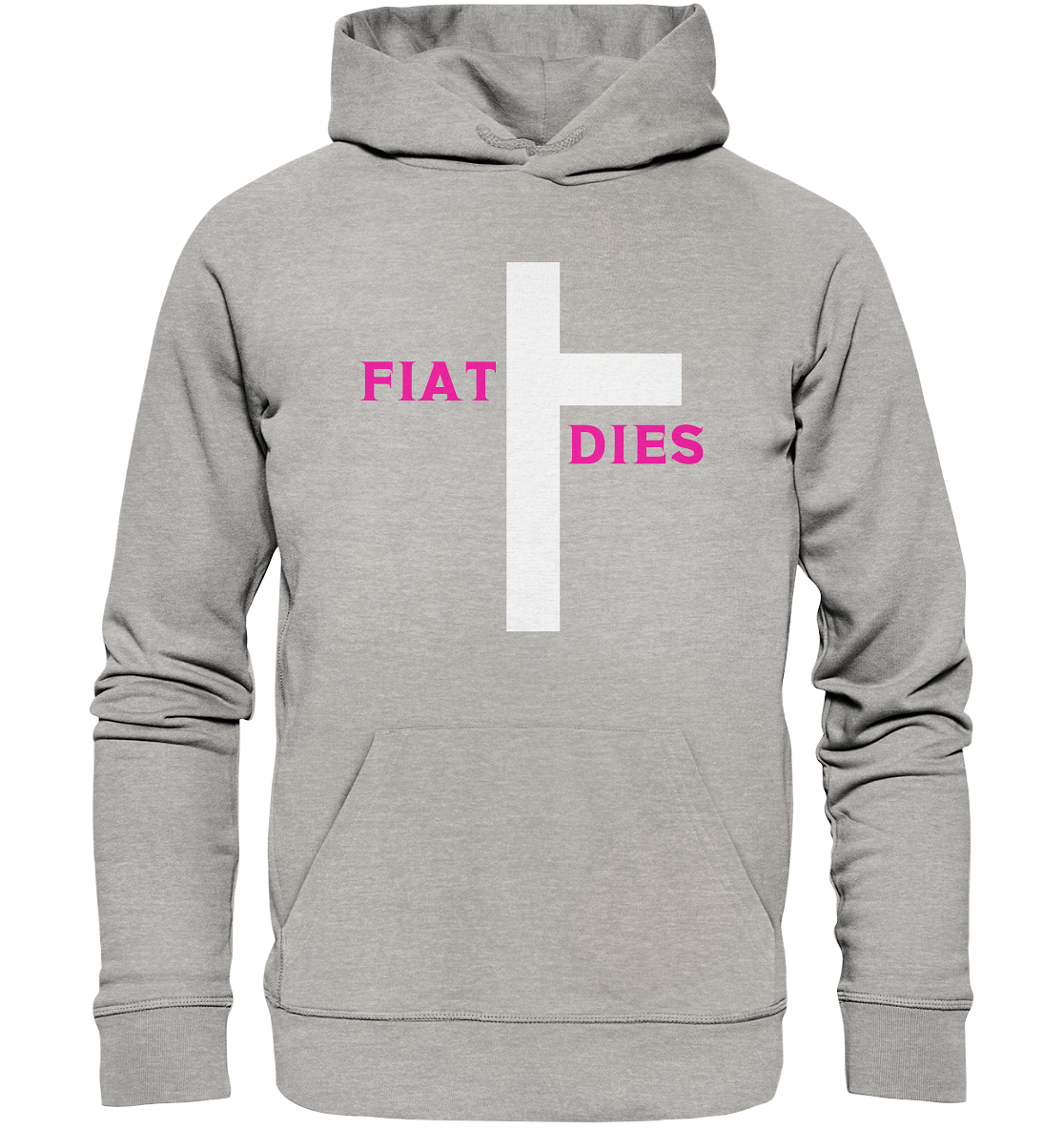 FIAT DIES  - Organic Basic Hoodie