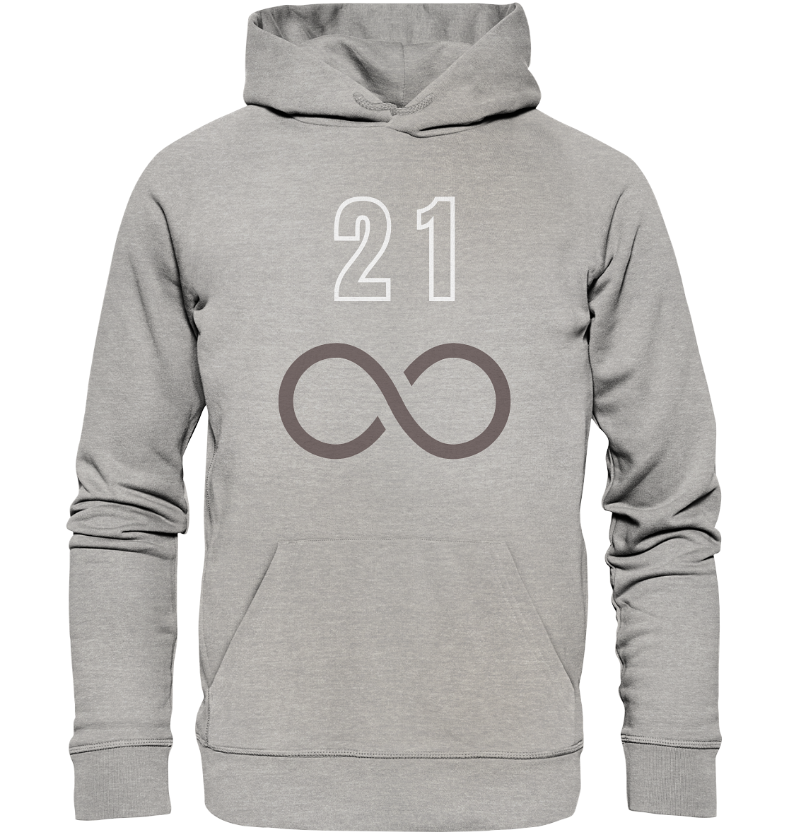 21 unendlich - Organic Basic Hoodie