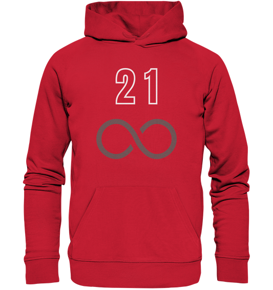 21 unendlich - Organic Basic Hoodie