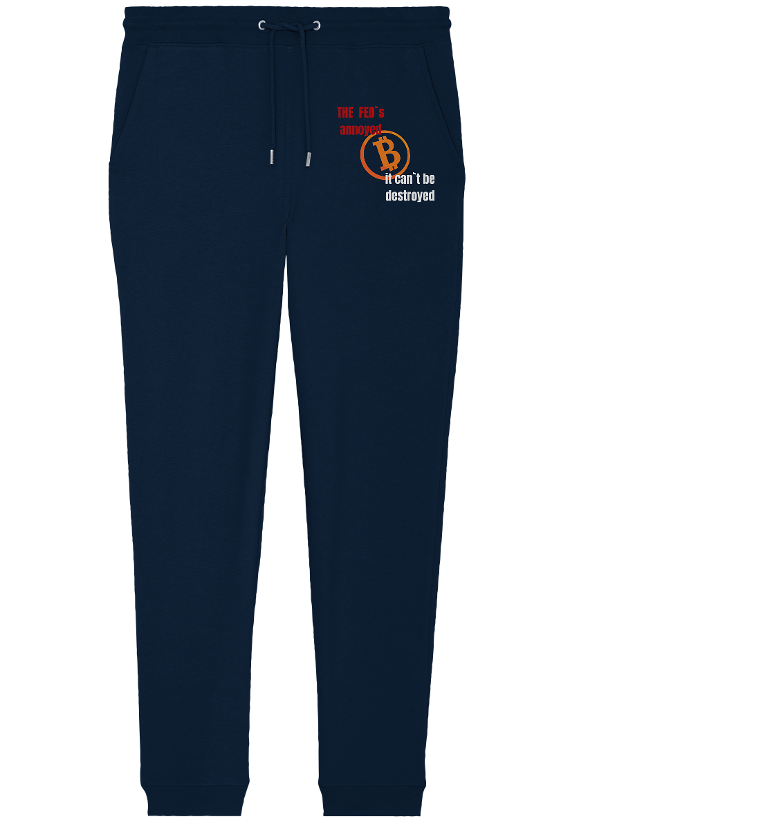 The FEDs annoyed... (gerade, versetzt) - Organic Jogger Pants
