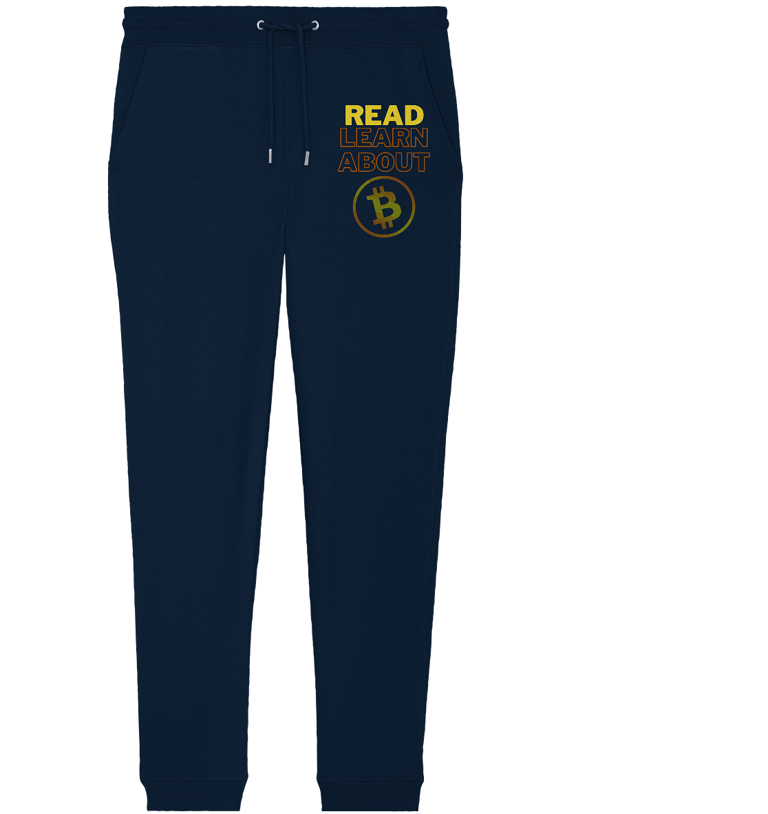 READ - LEARN ABOUT - BTC-Symbol - Organic Jogger Pants