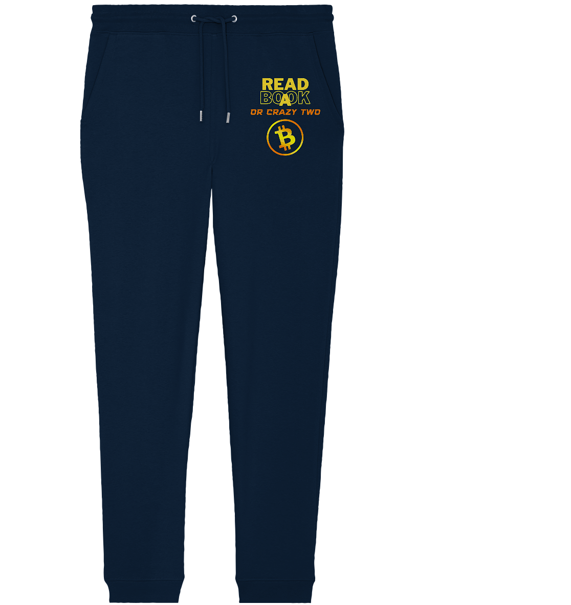 READ A BOOK OR CRAZY TWO - Ladies Collection - Organic Jogger Pants