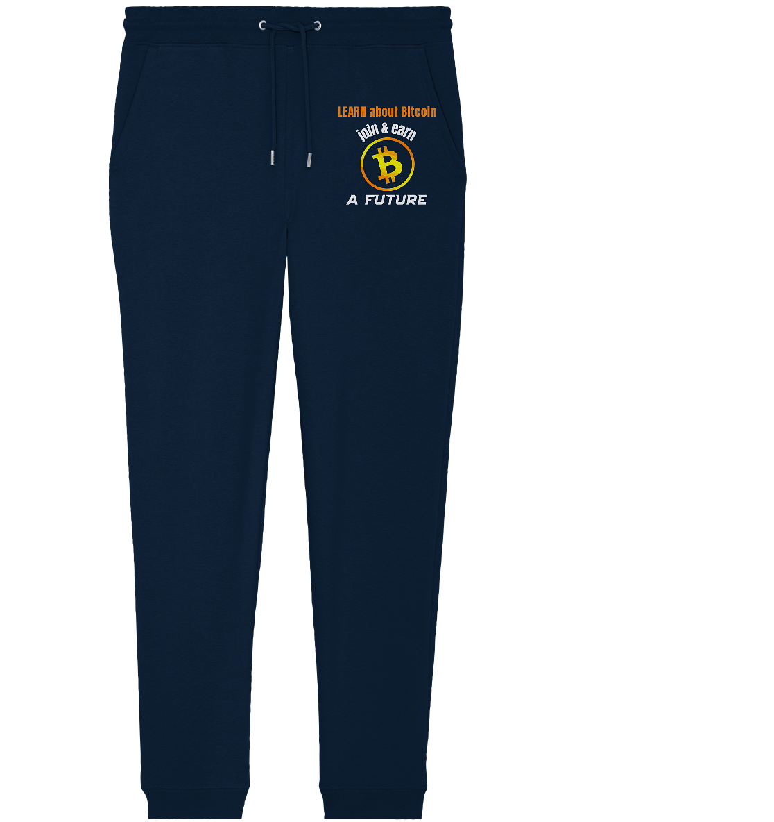 LEARN about BITCOIN join & earn A FUTURE - Ladies, Variante  - Organic Jogger Pants