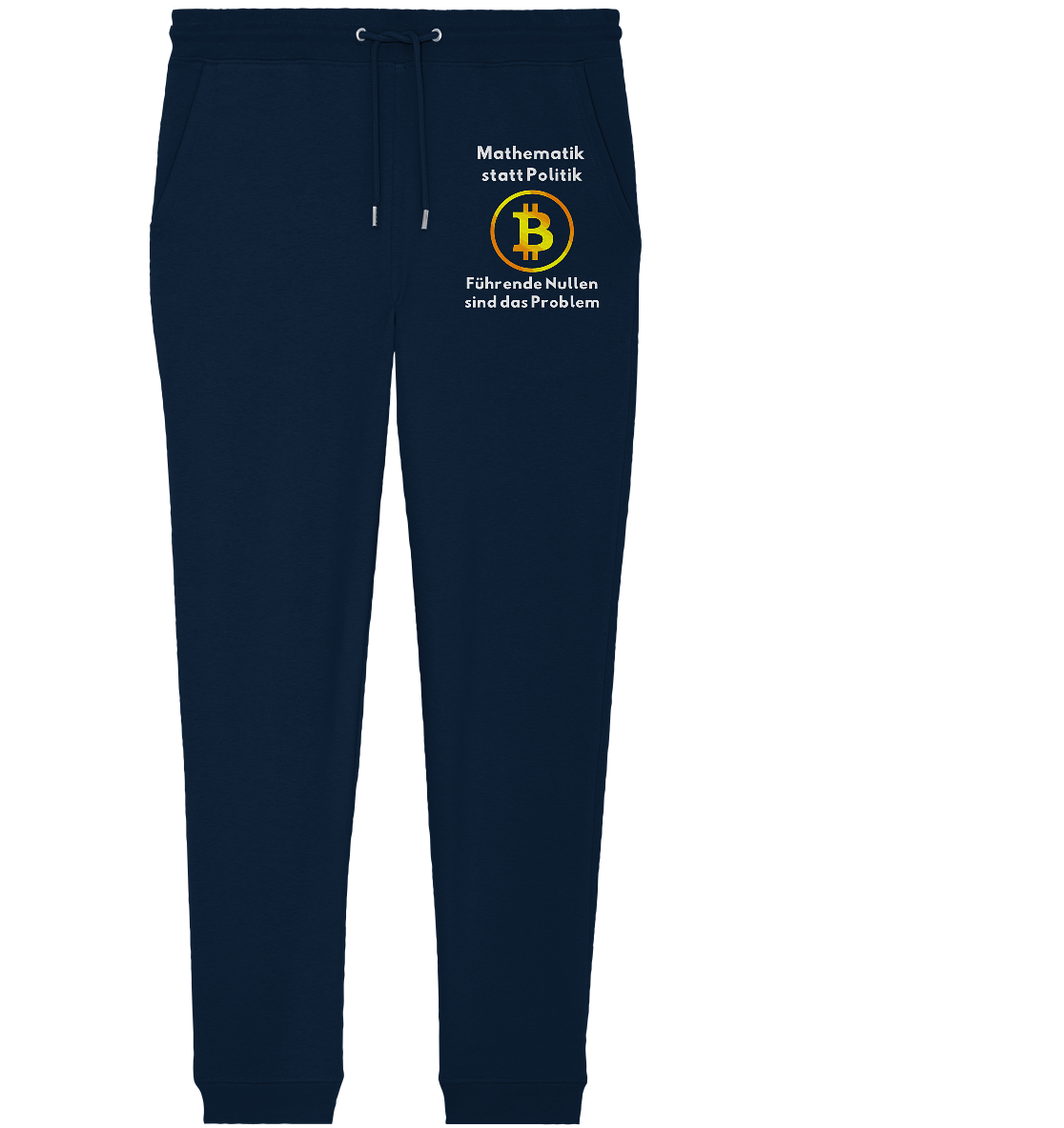 Mathematik statt Politik - führende Nullen sind (überall) das Problem ;-) - Organic Jogger Pants