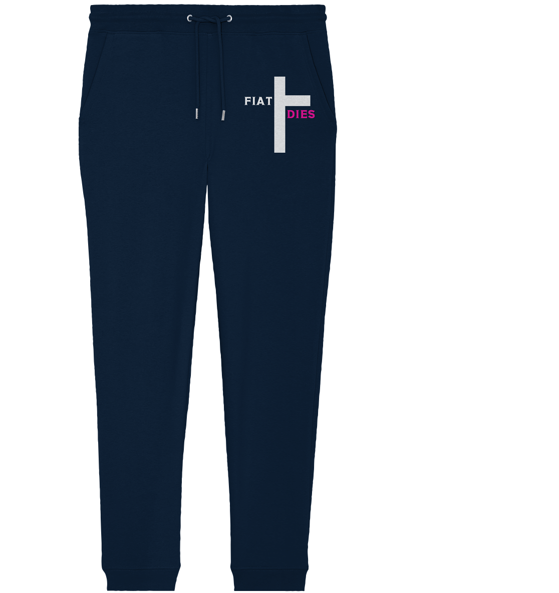 FIAT DIES (weiss / pink) - Ladies Collection  - Organic Jogger Pants