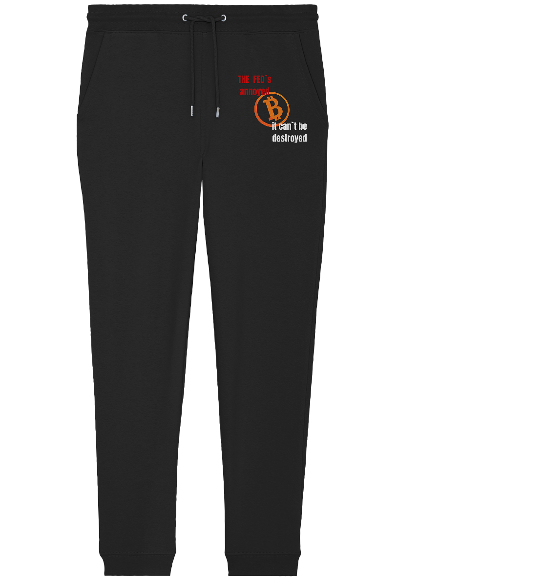 The FEDs annoyed... (gerade, versetzt) - Organic Jogger Pants