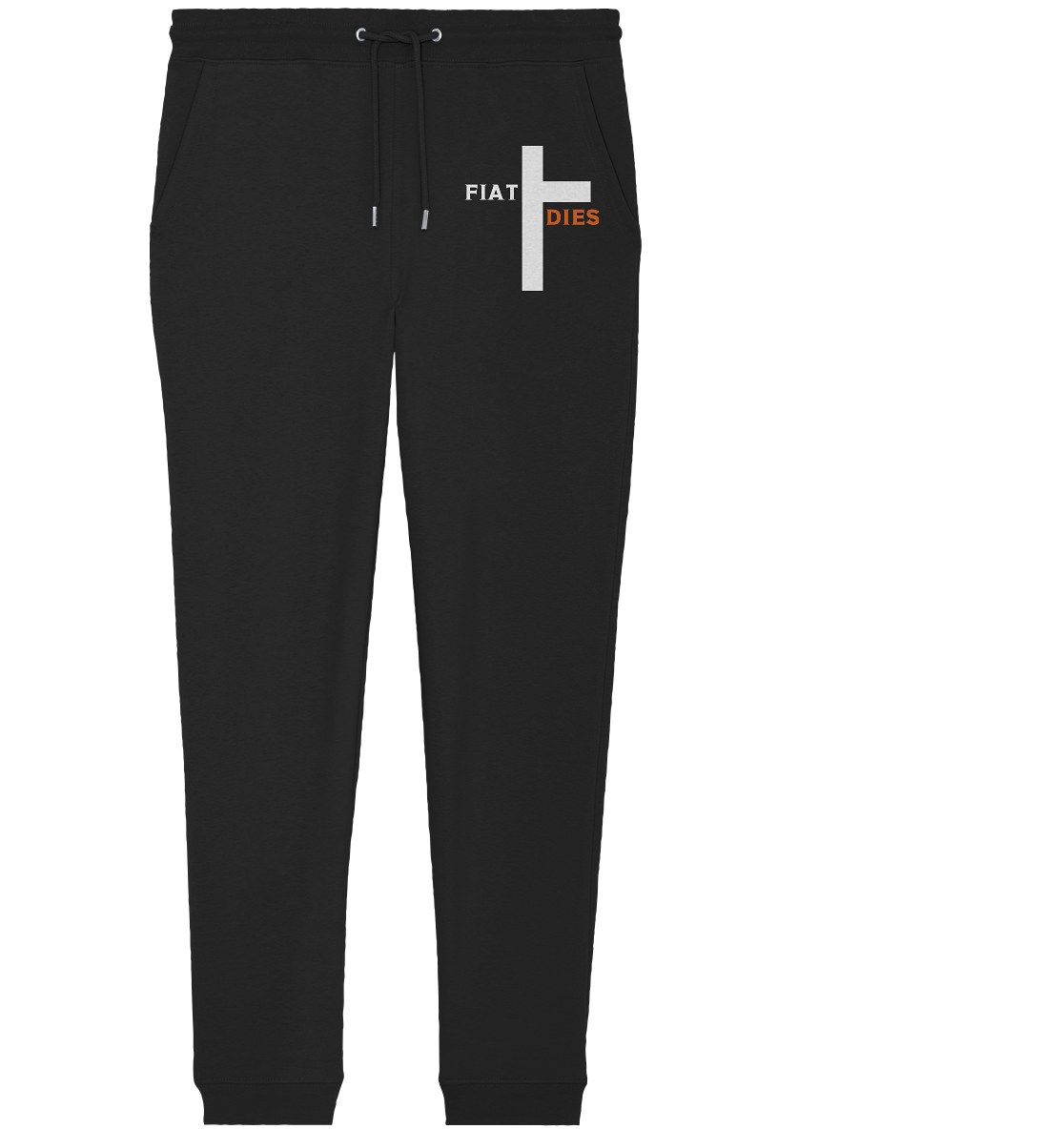 FIAT DIES (weiss / orange) - Ladies Collection - Organic Jogger Pants