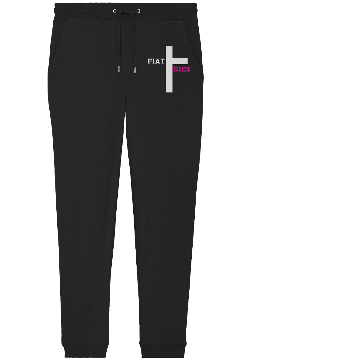 FIAT DIES (weiss / pink) - Ladies Collection  - Organic Jogger Pants