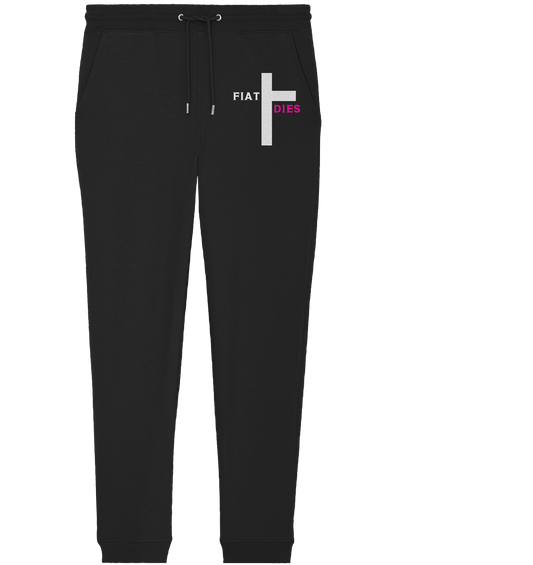 FIAT DIES (weiss / pink) - Ladies Collection  - Organic Jogger Pants