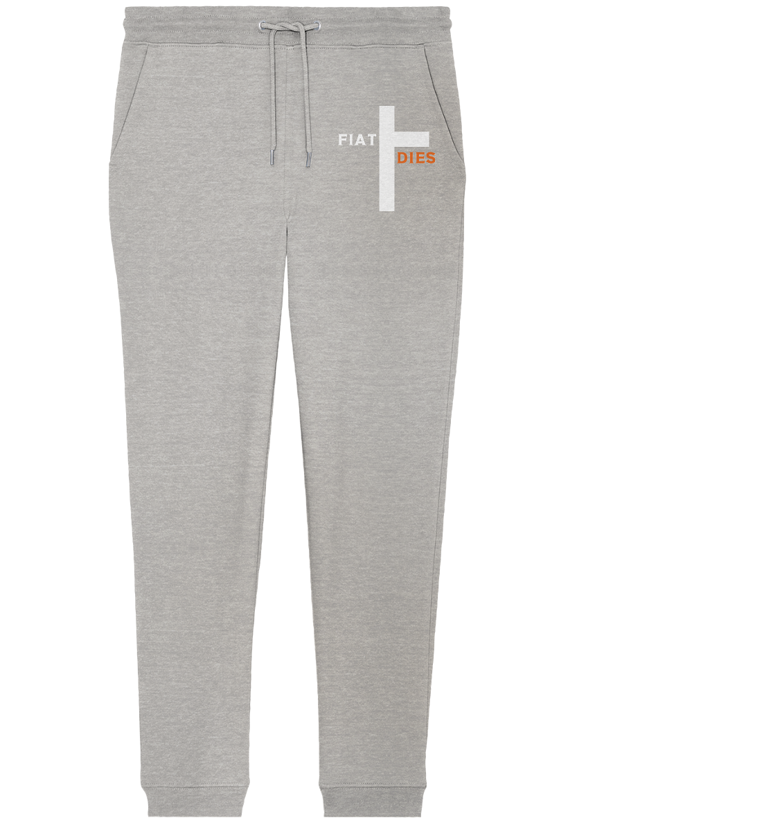 FIAT DIES (weiss / orange) - Ladies Collection - Organic Jogger Pants