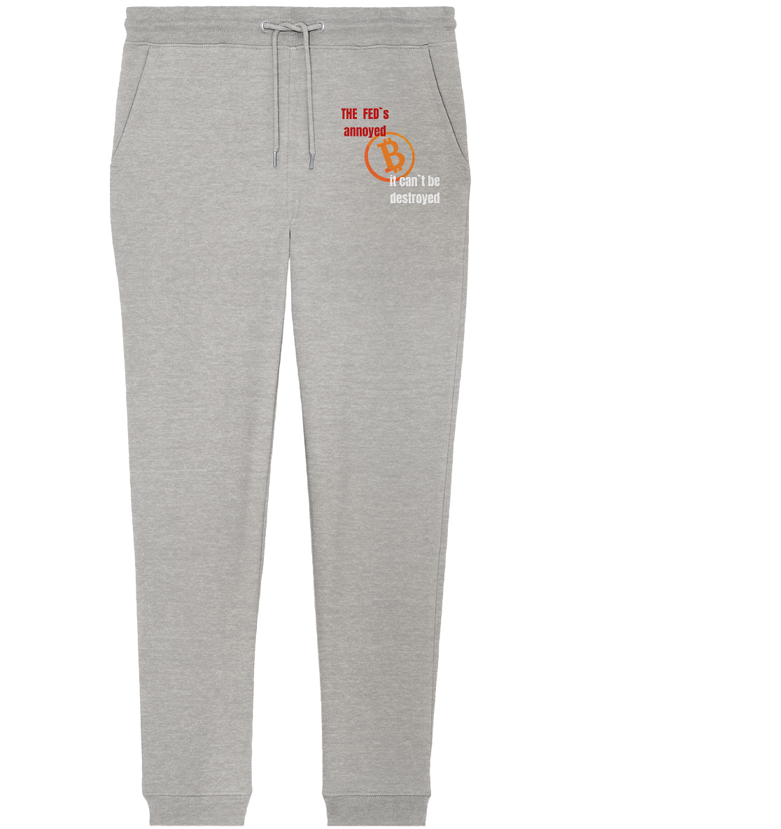 The FEDs annoyed... (gerade, versetzt) - Organic Jogger Pants