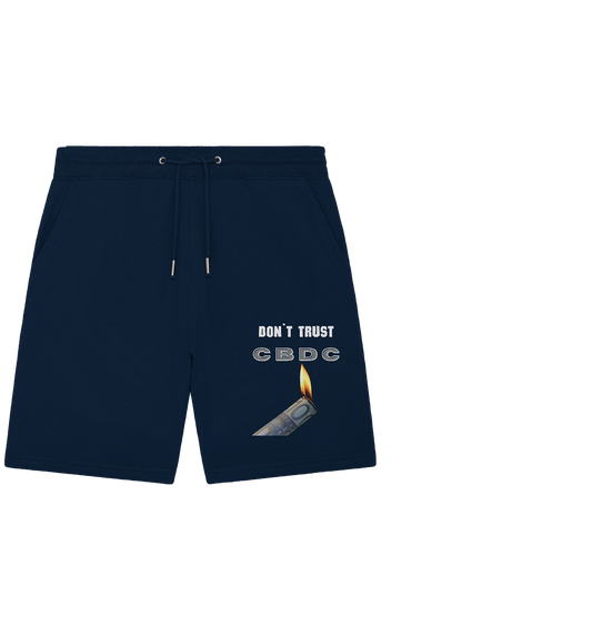 DON`T TRUST CBDC - Organic Jogger Shorts
