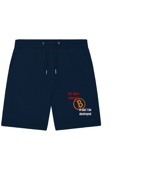 The FEDs annoyed... (gerade, versetzt) - Organic Jogger Shorts