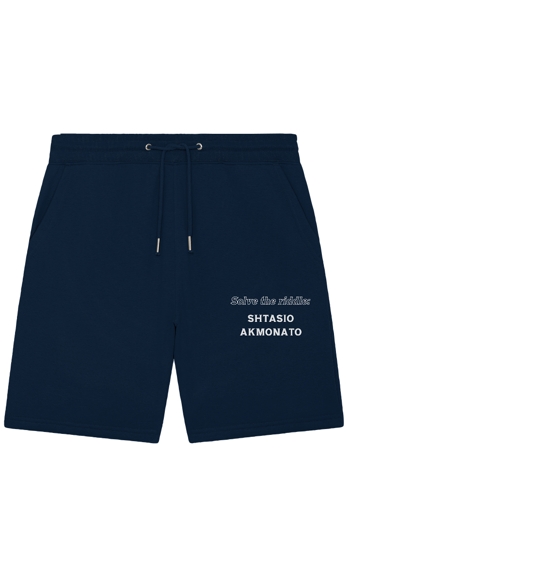 Solve the riddle - SHTASIO AKMONATO - Organic Jogger Shorts