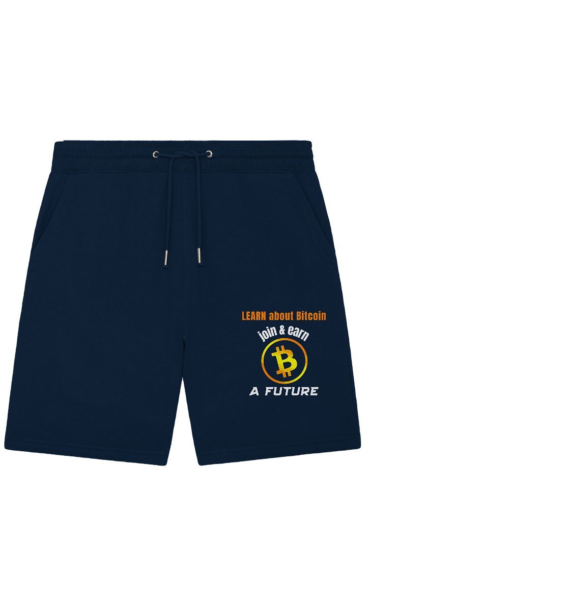 LEARN about BITCOIN join & earn A FUTURE - Ladies, Variante  - Organic Jogger Shorts
